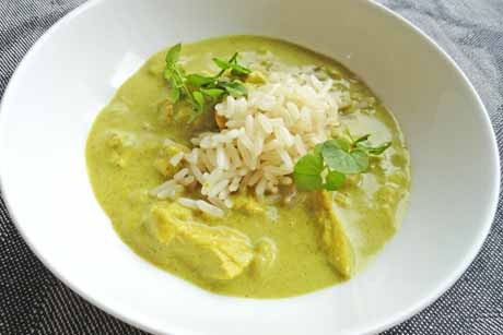 Hühnercurry mit Kokos