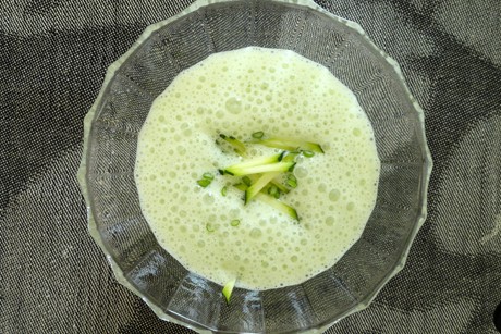 Kalte Zucchini - Buttermilch - Suppe