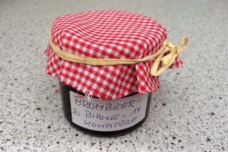 Brombeer-Birnen-Konfitüre