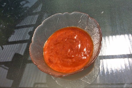 Kalte Marillensauce