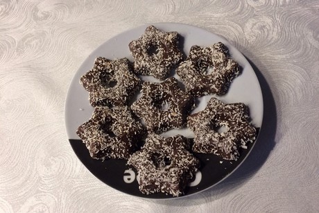 Schokokekse mit Kokos