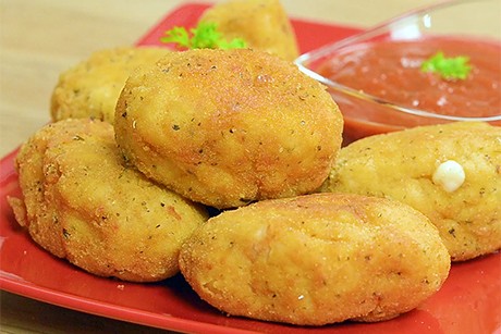 Hühnchen-Käse-Nuggets
