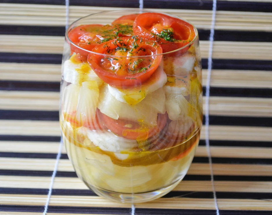 Tomaten - Bananen - Salat