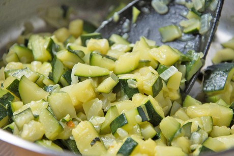 Zucchinigemüse