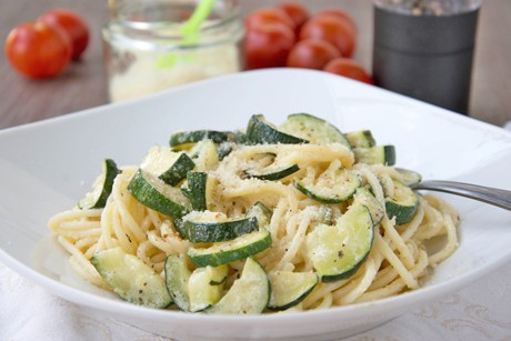 Spaghetti a la Zucchini