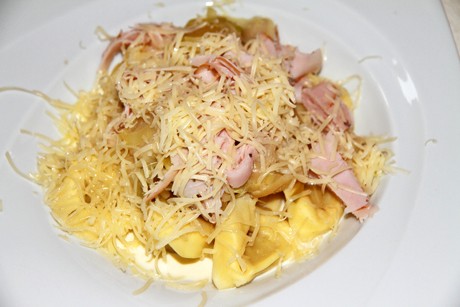 Pasta mit frischer Lauch - Sauce