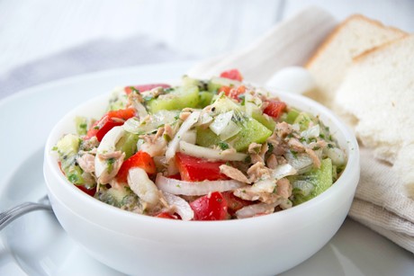 Thunfisch-Kiwi-Salat