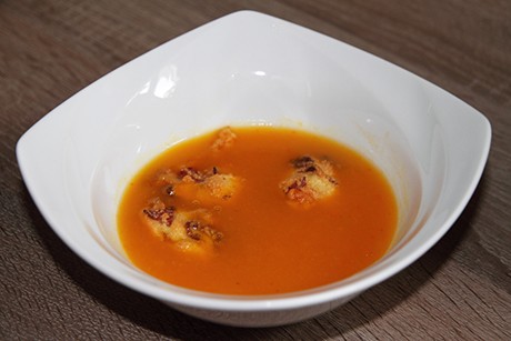 Fruchtige Paprika - Kürbis - Suppe