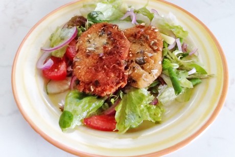 Backhendlsalat