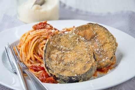 Piccata milanese von der Melanzani