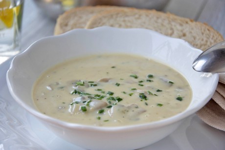 Champignon-Cremesuppe