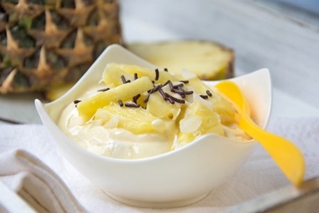 Ananas-Kokos-Joghurtdessert