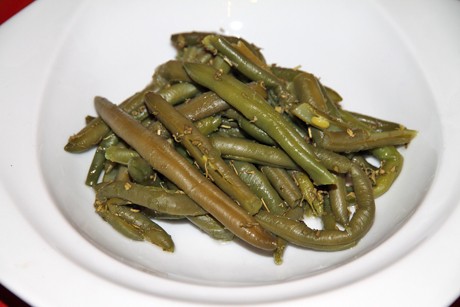 Fisolengemüse mit Bohnenkraut