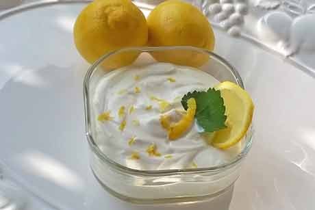 Zitronen-Mascarpone-Dessert