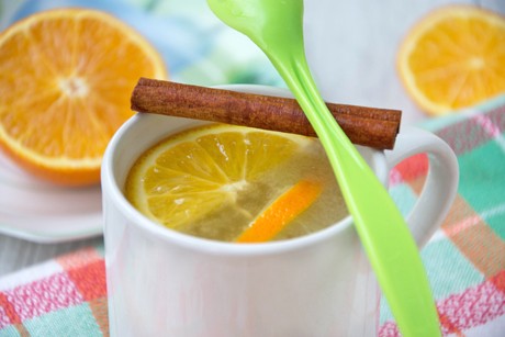 Orangenpunsch für Kinder