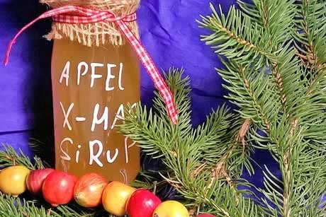 Apfel-Weihnachtssirup