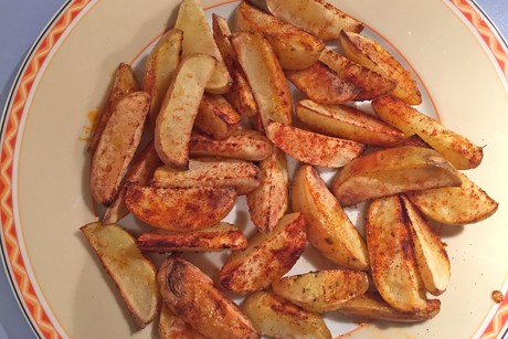 Ofenerdäpfel mit Paprika