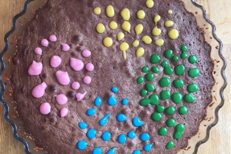 Kladdkaka - Schwedische Schokotorte