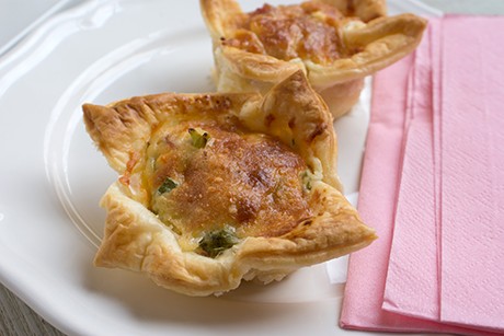 Herzhafte Blätterteigmuffins