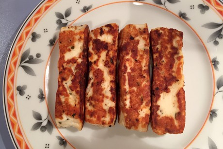Gegrillter Halloumi
