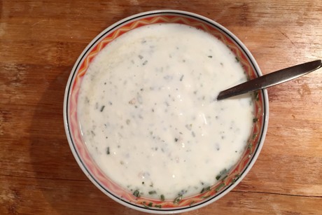 Knoblauchkräutersauce