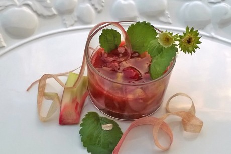Erdbeer-Rhabarber Marmelade