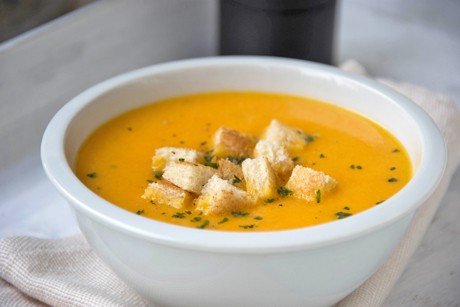 Karottencremesuppe