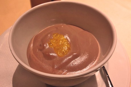 Schokolade-Cognac-Schaum