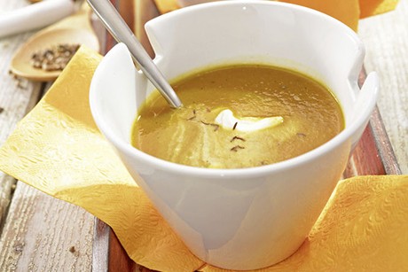 Kürbissuppe süß-sauer
