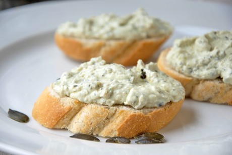 Kürbiskern-Pfefferoni-Aufstrich