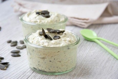Kürbiskernöl-Mousse