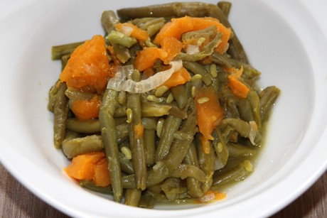 Fisolen - Kürbis - Gemüse