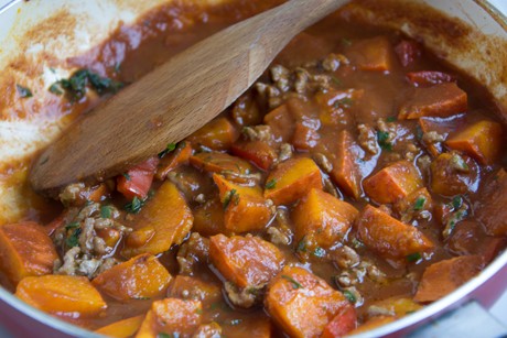 Fruchtiges Kürbis-Chili