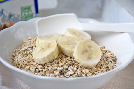 Overnight Oats mit Banane