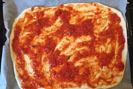 Grundrezept Pizzateig