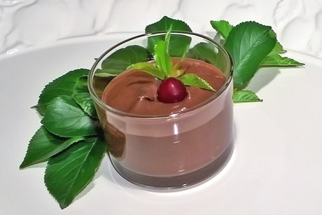 Kirsch-Schoko-Pudding