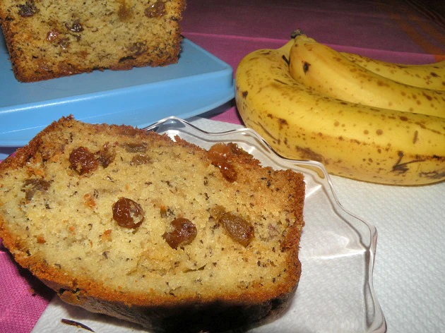 Bananen-Rosinen-Kuchen