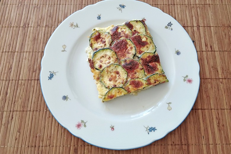 Tomaten-Zucchini-Auflauf