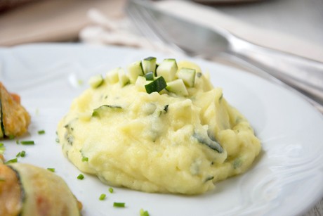 Kartoffel - Zucchini - Parmesan - Püree