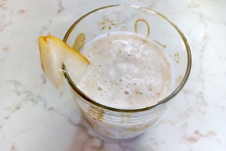Birnen Buttermilch mit Ahornsirup