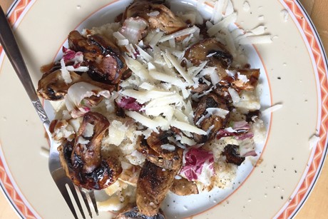 Risotto mit Pilzen