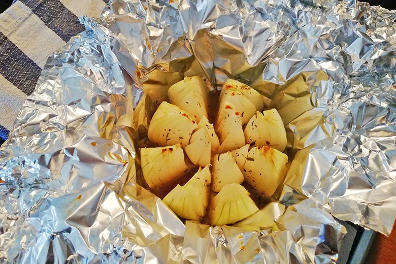 Gegrillte Honig - Zwiebel