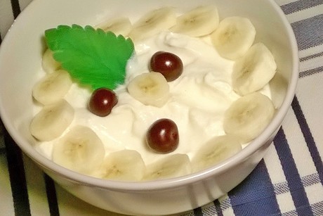 Bananen- Kokos-Joghurt