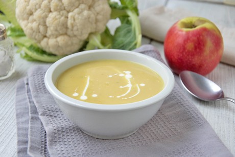 Karfiol - Apfel - Suppe