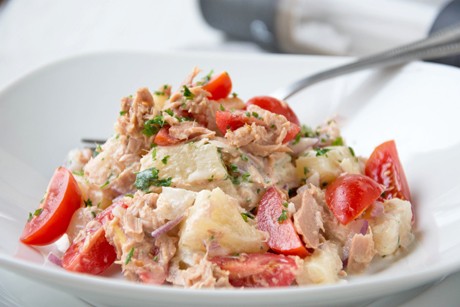 Schneller Thunfisch - Salat Hawai