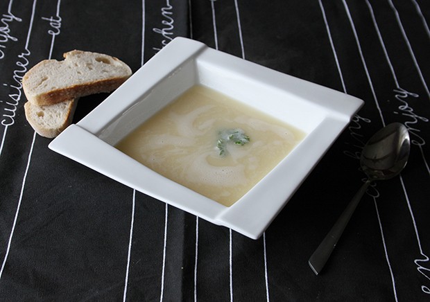 Spargelcremesuppe - Rezept