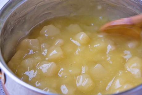 Apfelmarmelade mit Kurkuma