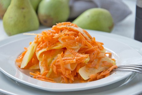 Birnen - Karotten - Salat