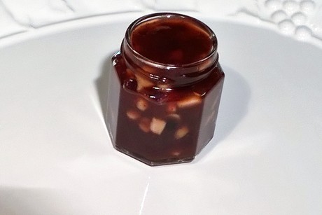 Birnen-Preiselbeeren-Marmelade