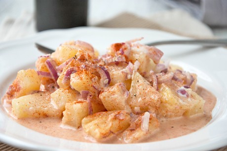 Zwiebel - Ananas - Salat